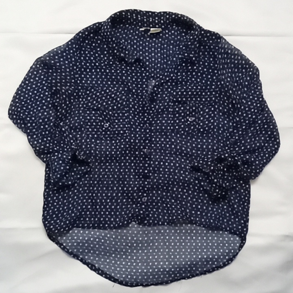 Passport sheer shirt woman's size small